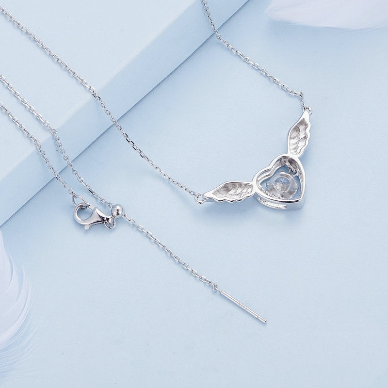 Winged Heart Necklace