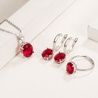 Heart Jewelry Set