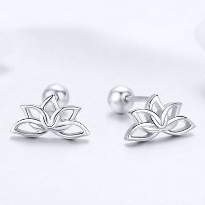 Lotus Flower Earrings