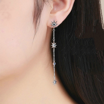 Dangling Star Earrings