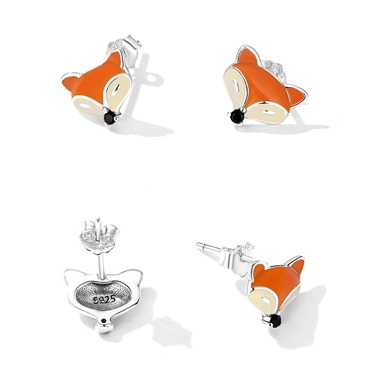 Fox Earrings