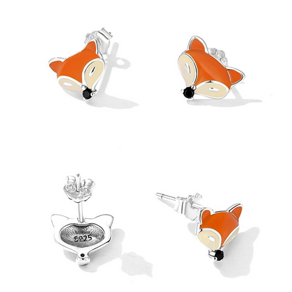 Fox Earrings