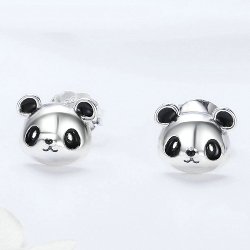 Panda Earrings