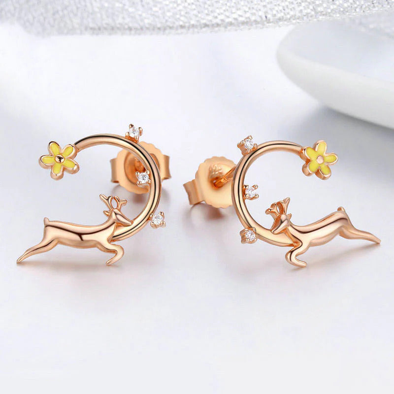 Deer Earrings