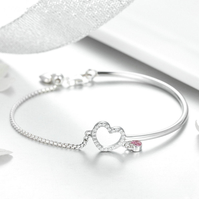 Luminous Heart Bracelet