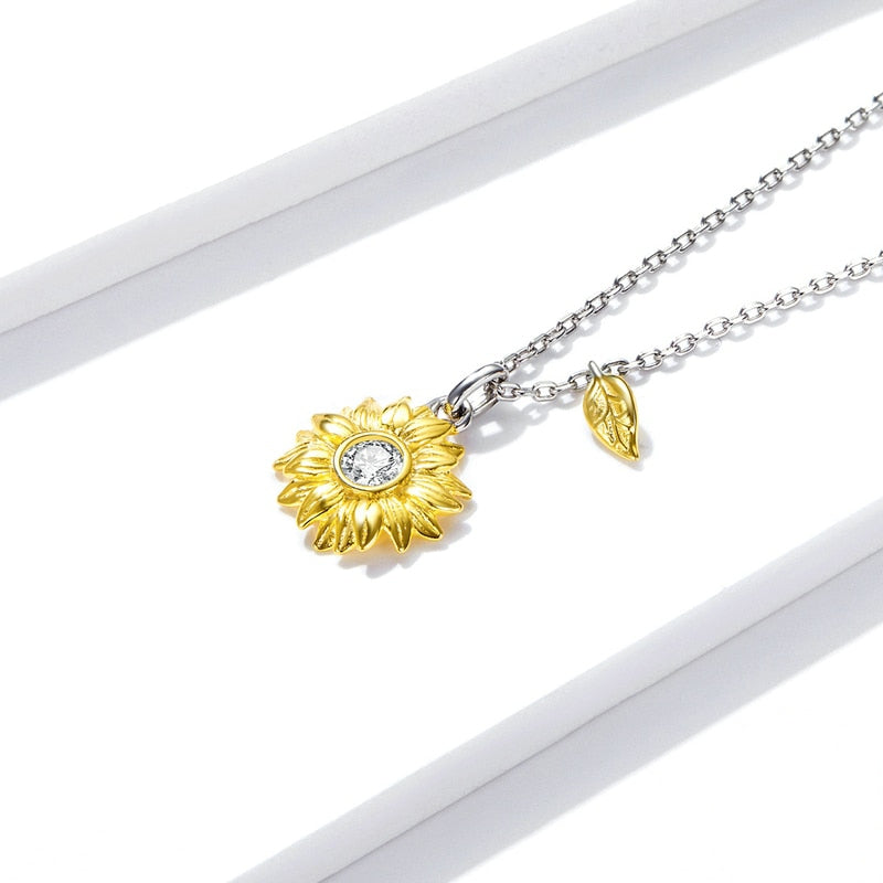 Sunflower Necklace