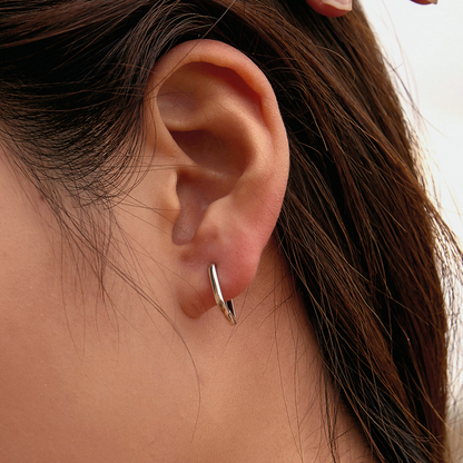 Rectangle Hoop Earrings