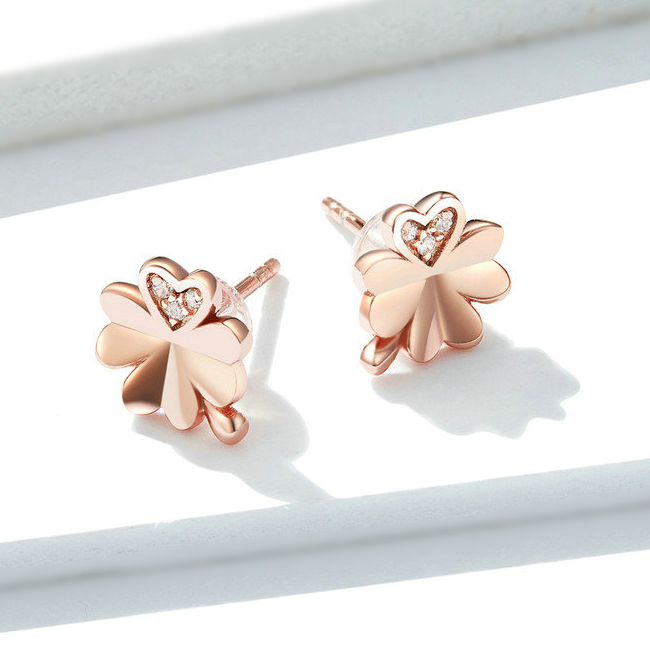 Four-Leaf Clover Earrings