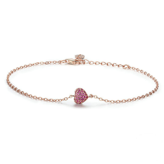 Pink Heart Bracelet