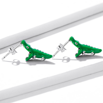 Crocodile Earrings