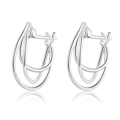 Braided Hoop Earrings