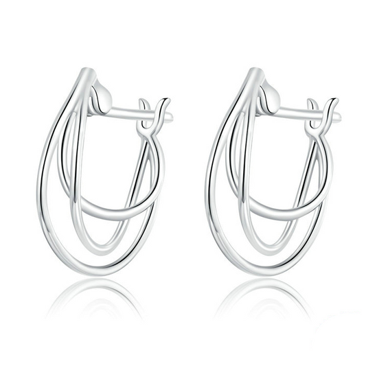 Braided Hoop Earrings