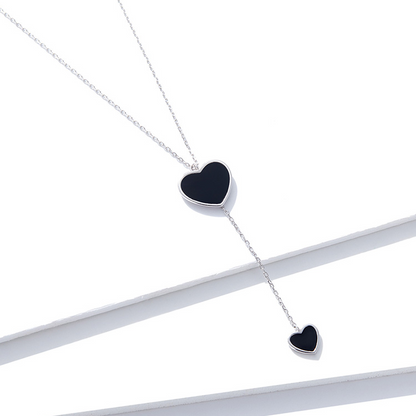 Black Hearts Necklace