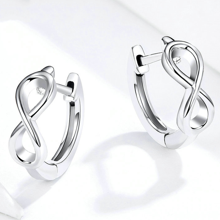 Infinity Hoop Earrings