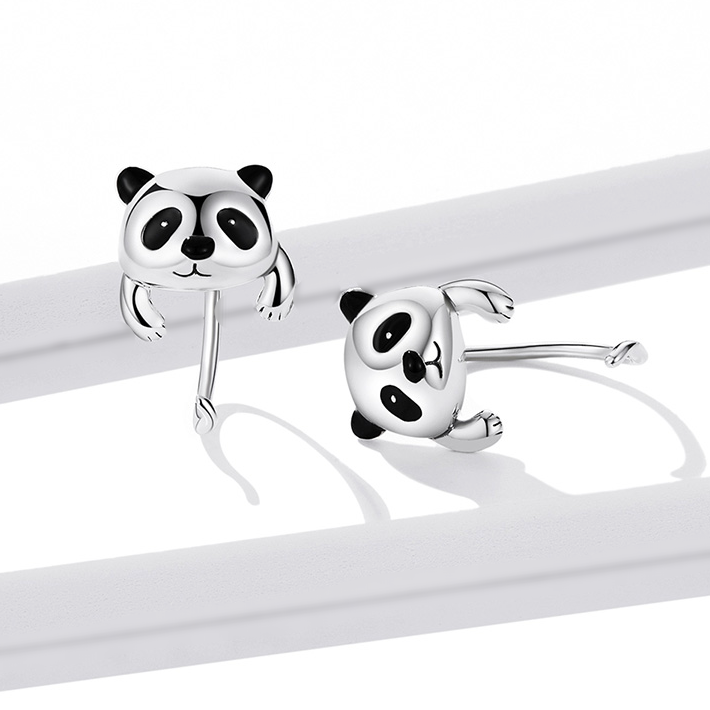 Panda Earrings