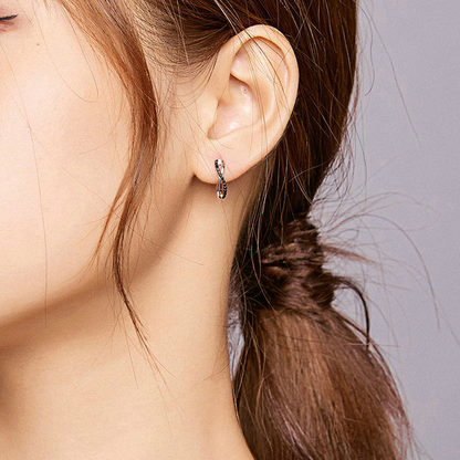 Braided Hoop Earrings