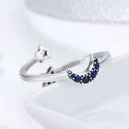 Moon and Stars Ring