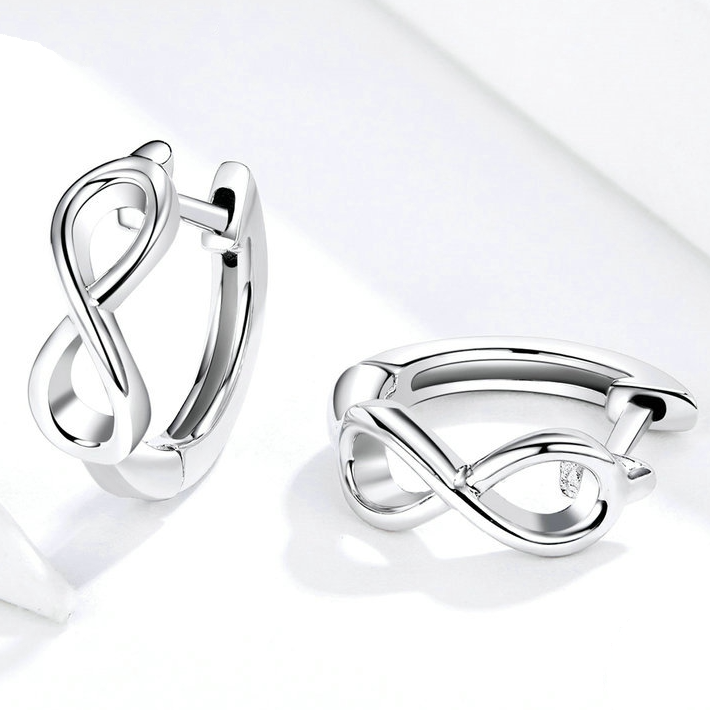 Infinity Hoop Earrings