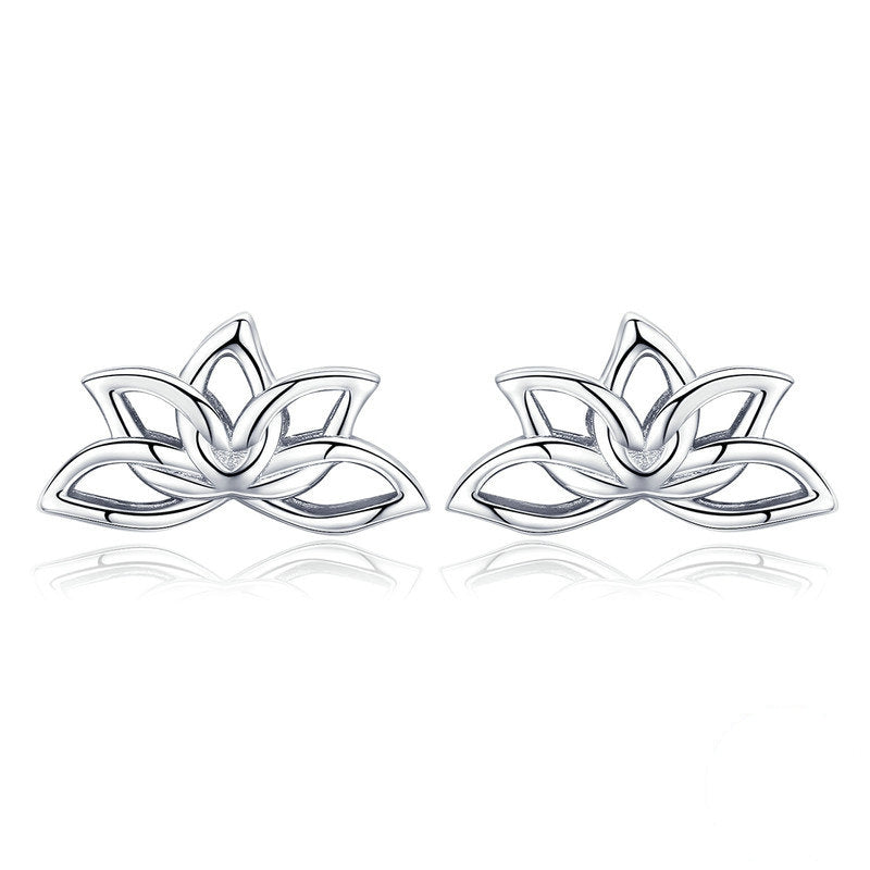 Lotus Flower Earrings