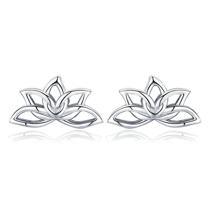 Lotus Flower Earrings