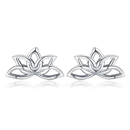 Lotus Flower Earrings