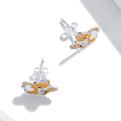 Small Fox Earrings