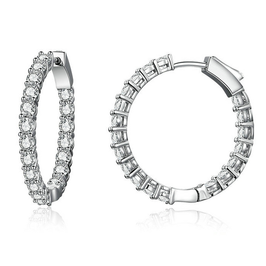 Brilliant Hoop Earrings