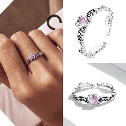 Pink Heart Ring