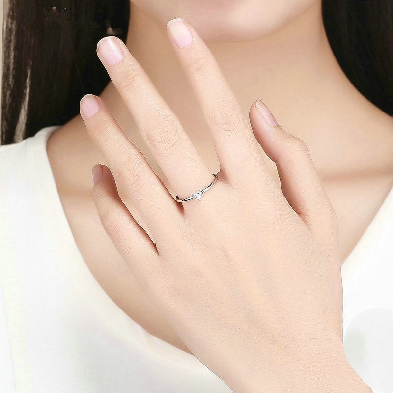 Brilliant Heart Ring