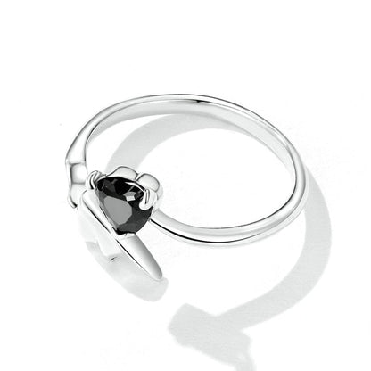 Black Heart Ring