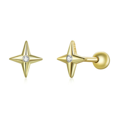 Small Star Earrings