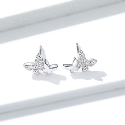 Shiny Butterfly Earrings