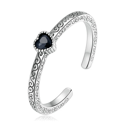 Black Heart Ring