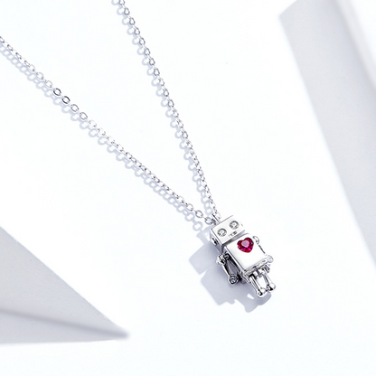 Love Robot Necklace