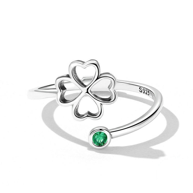 Four-Leaf Clover Ring