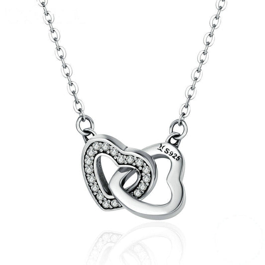 Two Hearts Necklace