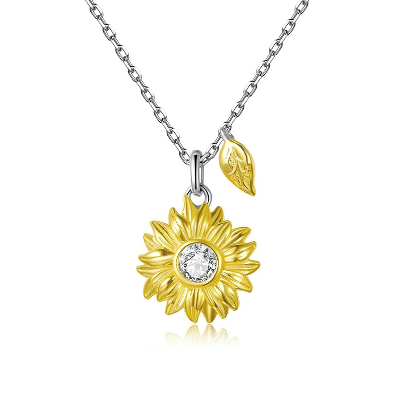 Sunflower Necklace