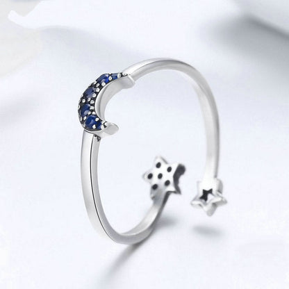 Moon and Stars Ring