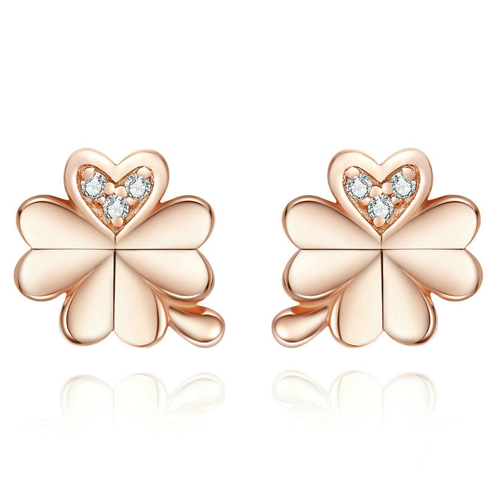 Four-Leaf Clover Earrings