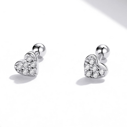 Small Heart Earrings