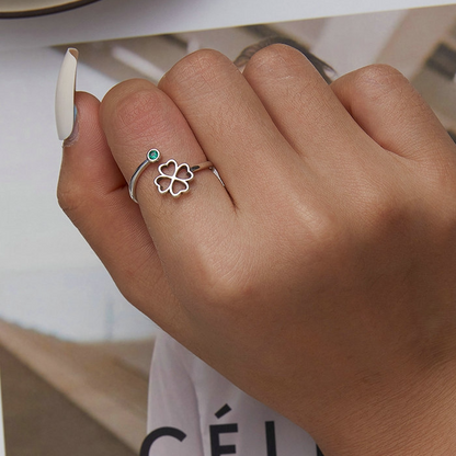 Four-Leaf Clover Ring