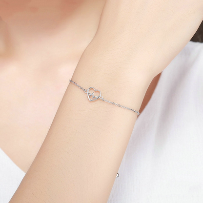 ECG Heart Bracelet