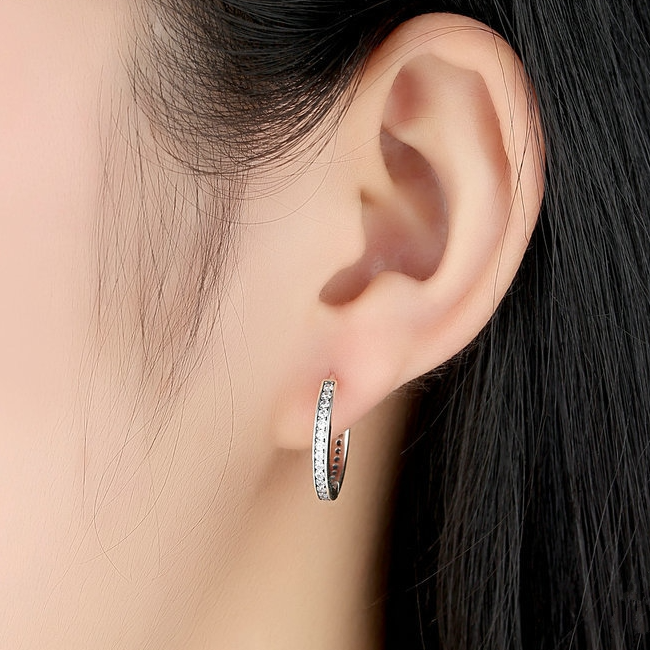 Brilliant Hoop Earrings