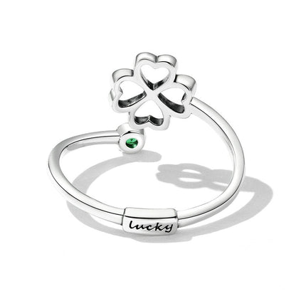 Four-Leaf Clover Ring