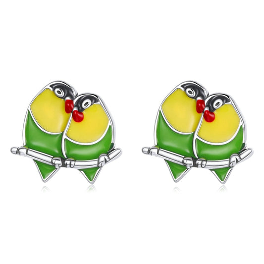 Small Bird Earrings