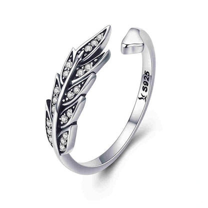 Shiny Feather Ring