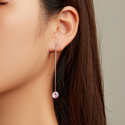 Pink Ear Chains