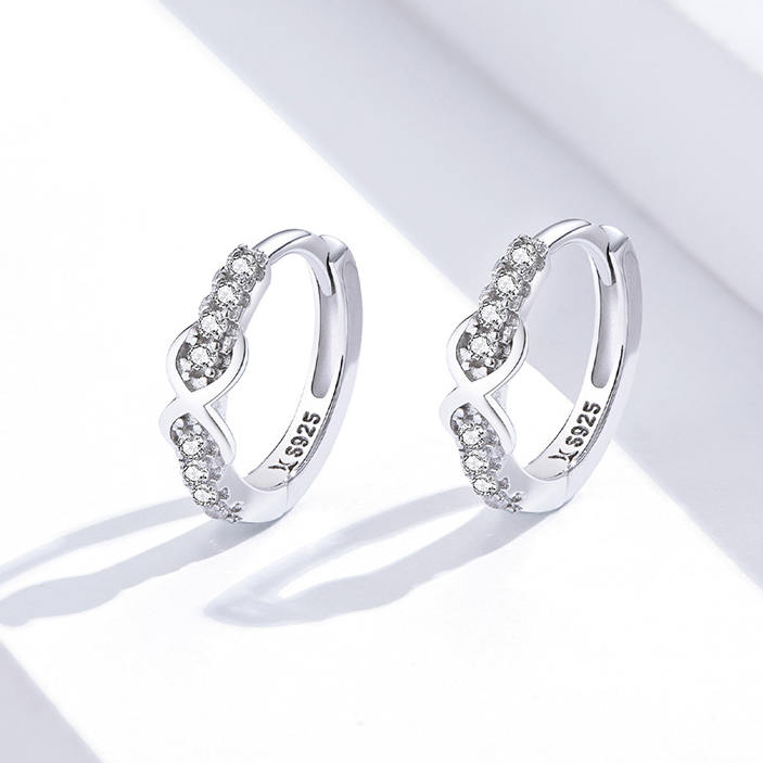 Infinity Hoop Earrings