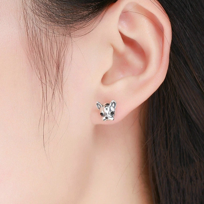 French Bulldog Earrings