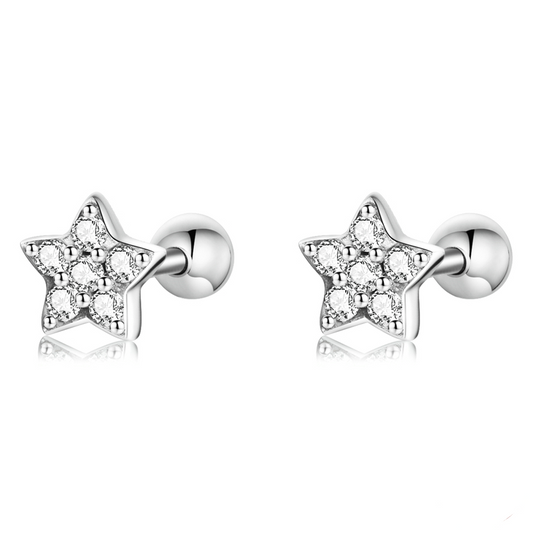 Small Star Earrings